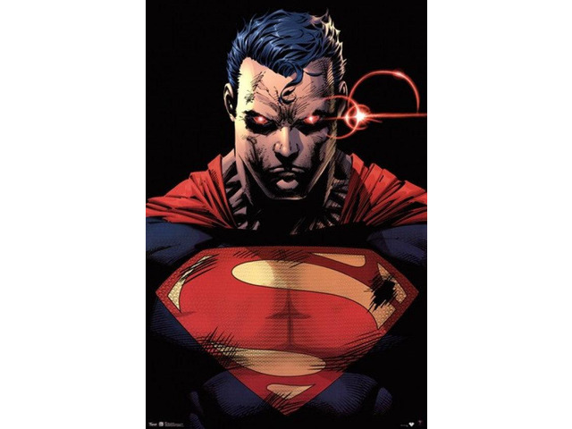 Man of Steel - Heat Vision Poster Print (24 x 36)