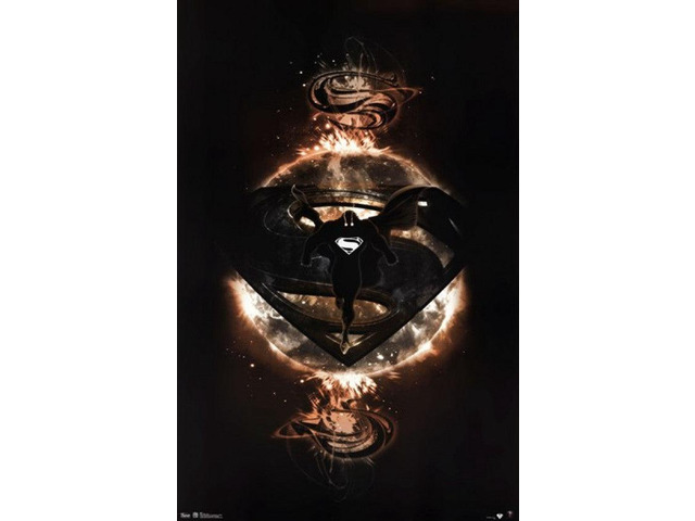 Man of Steel - Logo Poster Print (24 x 36)