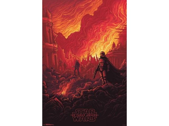 Star Wars The Force Awakens - Ruins Poster Print (22 x 34)