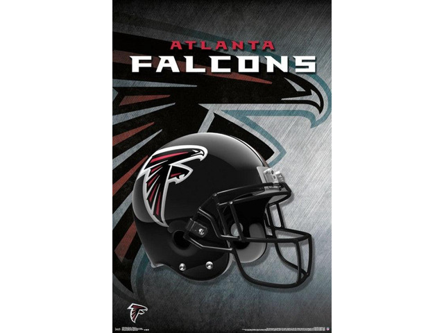 Atlanta Falcons - Helmet 16 Poster Print (22 x 34)
