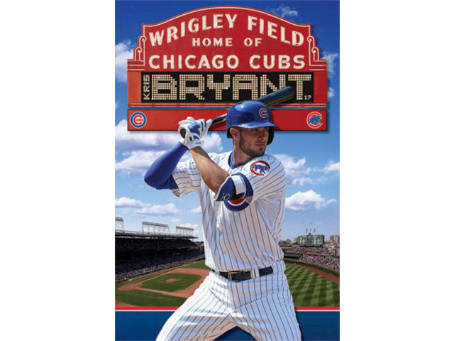 Chicago Cubs - Kris Bryant 2015 Poster Print (22 x 34)