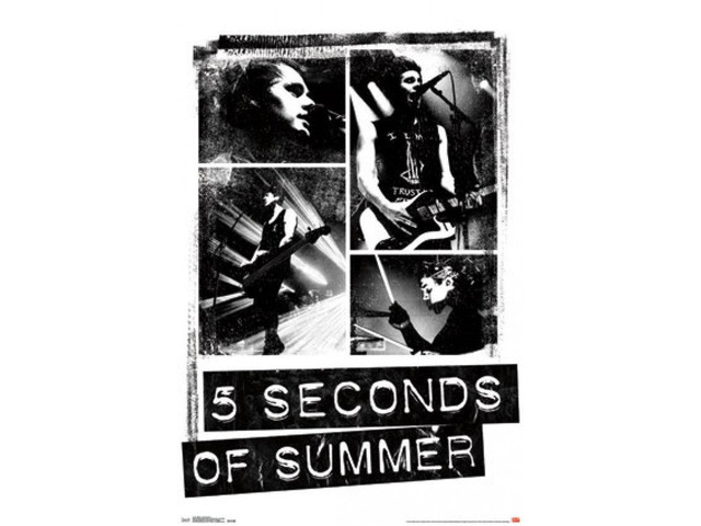 5 Seconds of Summer 5SOS - Photo Blocks Poster Print (22 x 34)