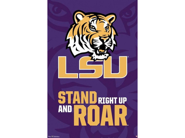 Louisiana State University - Logo 13 Poster Print (22 x 34)