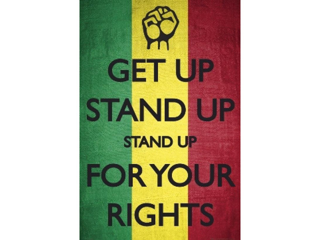 Get Up Stand Up Poster Print (22 x 34)