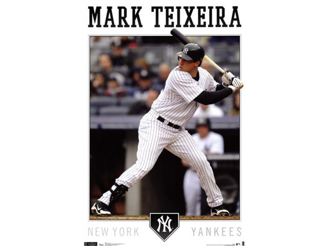 Yankees - M Teixeira 11 Poster Print (24 x 36)