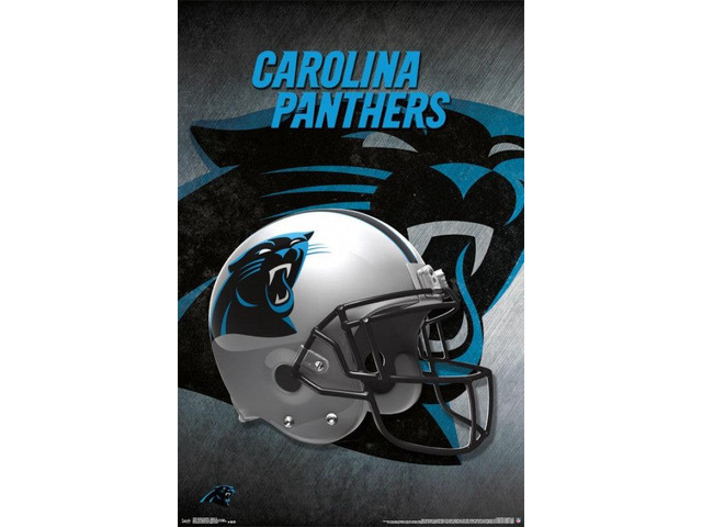 Carolina Panthers - Helmet 16 Poster Print (22 x 34)