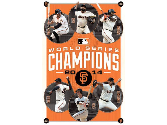 2014 San Francisco Giants World Series - Champions Poster Print (22 x 34)