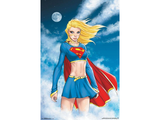 Supergirl - Clouds Poster Print (22 x 34)