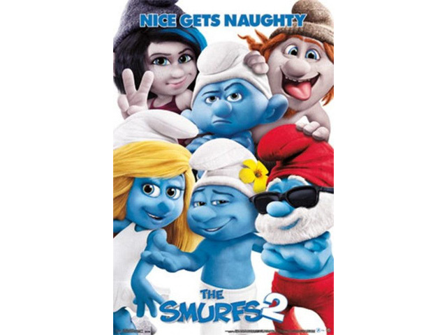 Smurfs 2 - nice gets naughty Poster Print (22 x 34)