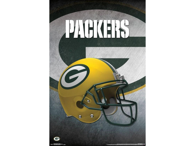 Green Bay Packers - Helmet 16 Poster Print (22 x 34)