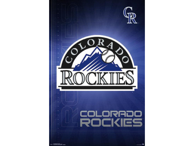 Colorado Rockies - Logo 16 Poster Print (22 x 34)