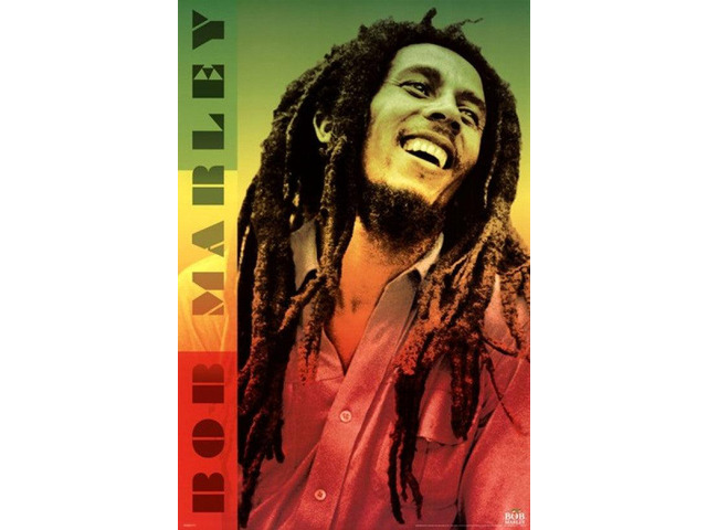 Bob Marley - Colors Poster Print (22 x 34)