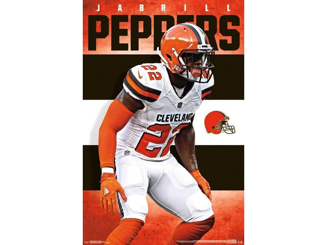 Cleveland Browns - Jabrill Peppers Poster Print (22 x 34)