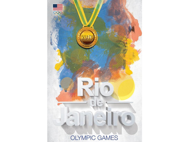 Olympics 2016 - Rio de Janeiro Poster (24 x 36)