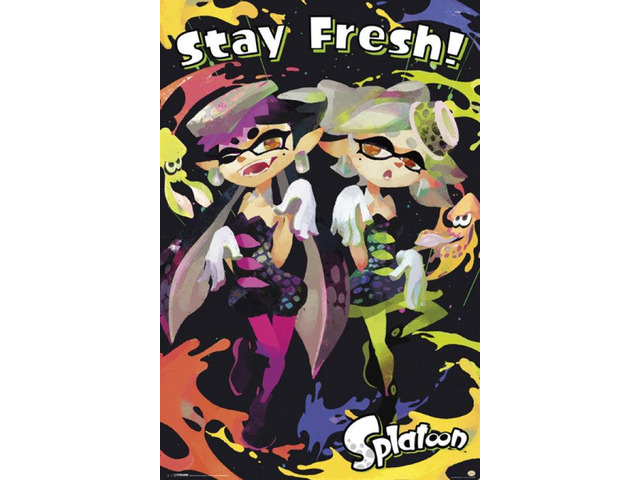 Splatoon - Stay Fresh Poster Print (24 X 36)