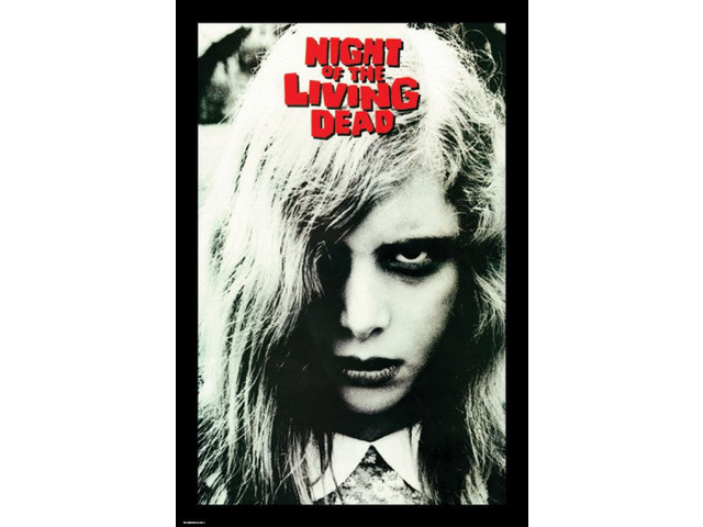 Night Of The Living Dead Girl Face Poster Print (22 x 34)
