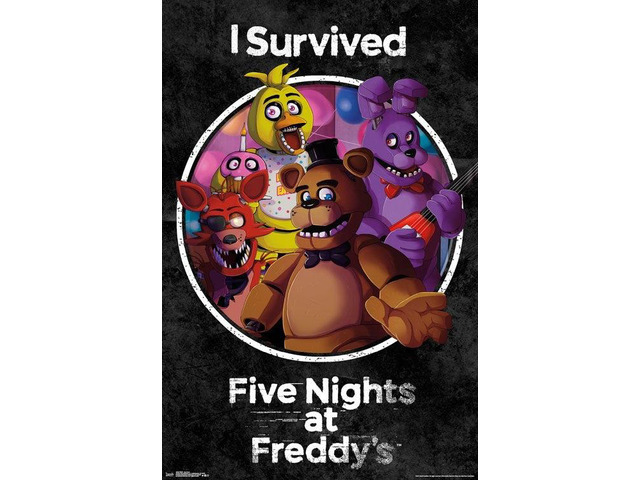 Five Nights At Freddy's - Survived Poster Print (22 x 34)