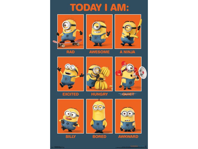 Despicable Me - Today Poster Print (22 x 34)