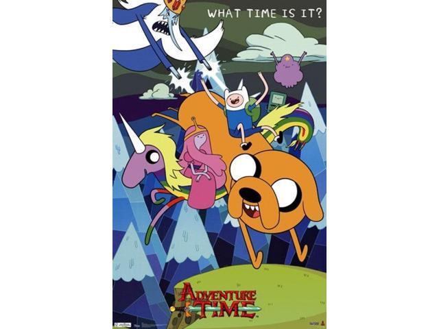 Adventure Time What Time Is It Poster Print (22 x 34)