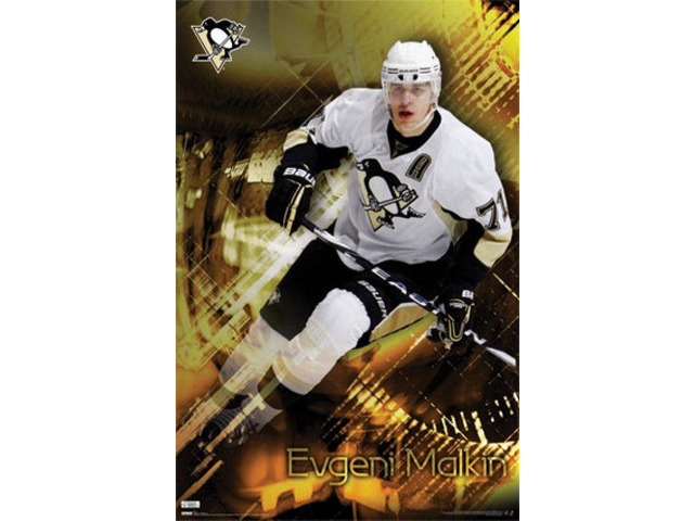 Pittsburgh Penguins & reg - E Malkin 10 Poster Print (24 x 36)