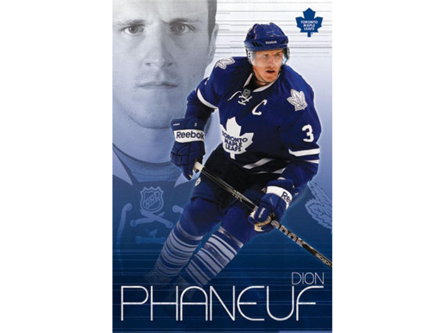 Toronto Maple Leafs & reg - D Phaneuf 10 Poster Print (22 x 34)
