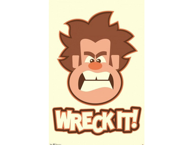 Wreck-It Ralph Poster Print (24 x 36)