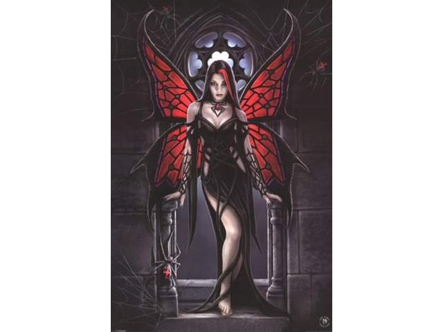 Anne Stokes Aracnafaria Fairy Poster Print (24 x 36)
