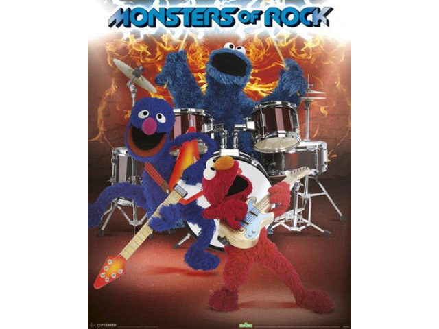 Sesame Street - Monsters of Ro Poster Poster Print (16 x 20)