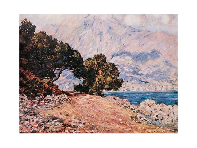 Cape Martin - Claude Monet Poster Print (28 x 22)