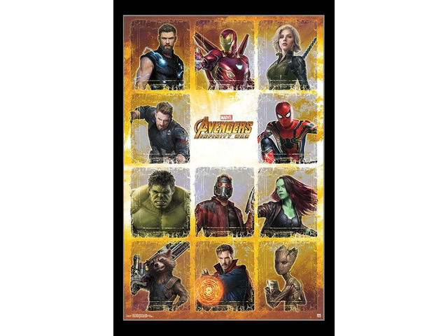 Avengers Infinity War - Collage Poster Print (22 x 34)