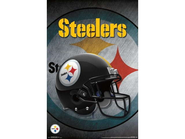 Pittsburgh Steelers - Helmet 16 Poster Print (22 x 34)