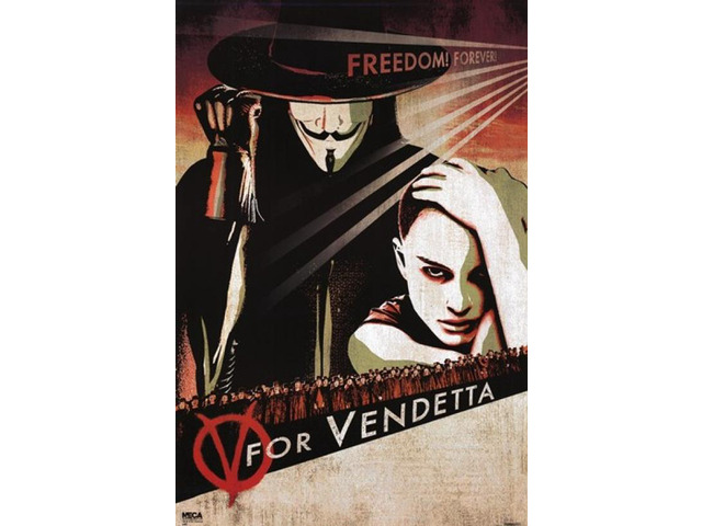 V for Vendetta Poster Print (24 x 36)