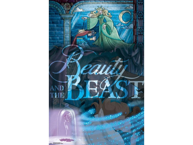 Beauty & The Beast - Enchanted Poster Print (22 x 34)