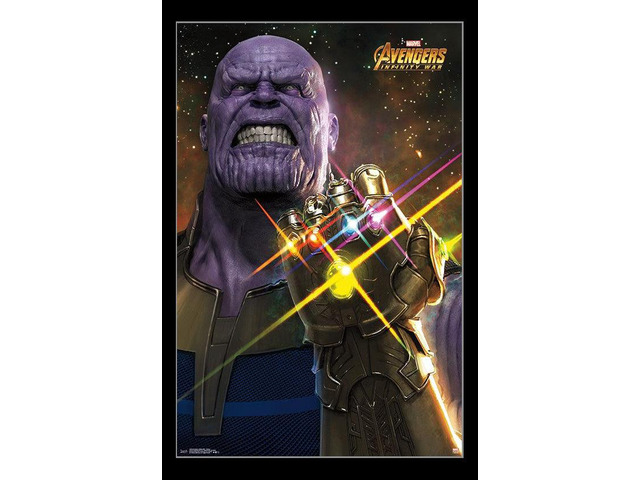 Avengers Infinity War - Thanos Poster Print (22 x 34)