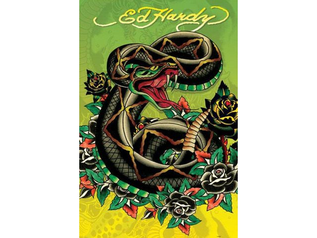 Ed Hardy - Snake Poster Print (22 x 34)