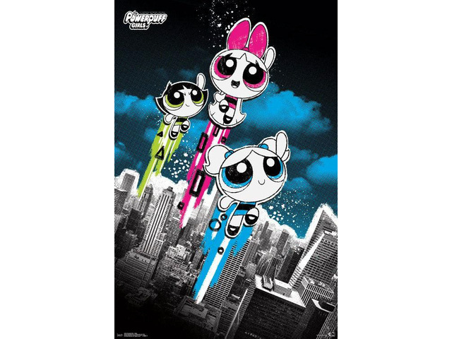 Powerpuff Girls - Flight Poster Print (22 x 34)