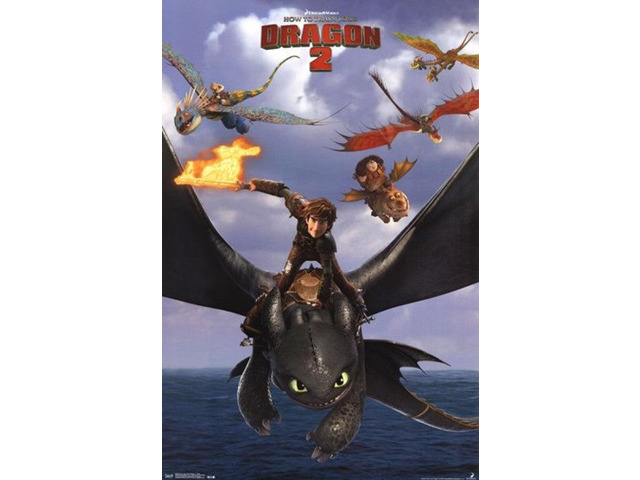 Dreamworks How to Train Your Dragon 2 - Flight Poster Print (24 x 36)