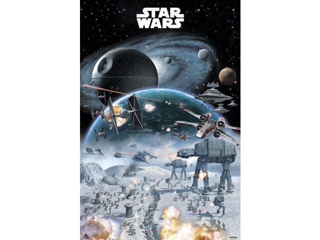 Star Wars Battle Poster Print (22 x 34) - Item # XPE160358