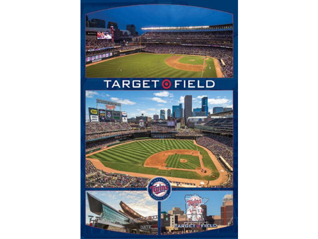 Minnesota Twins - Target Field 16 Poster Print (22 x 34)