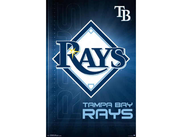 Tampa Bay Rays - Logo 16 Poster Print (22 x 34)