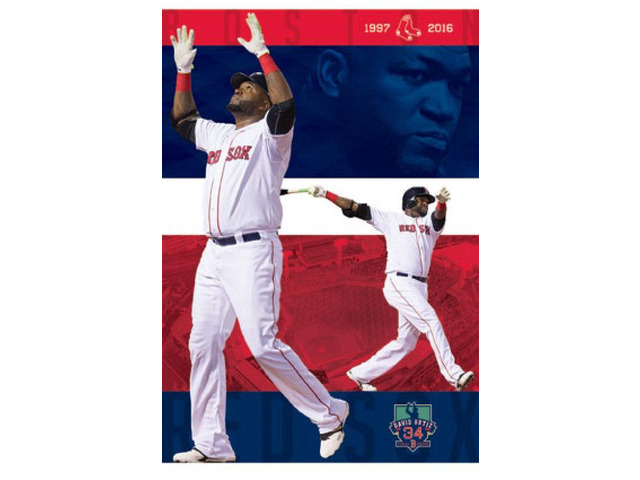 Boston Red Sox - David Ortiz 16 Poster Print (22 x 34)