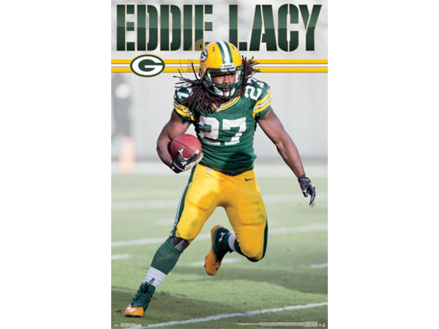 Green Bay Packers - Eddie Lacy 2014 Poster Print (22 x 34)