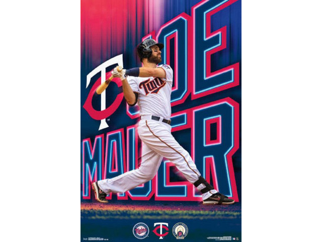 Minnesota Twins - Joe Mauer 16 Poster Print (22 x 34)