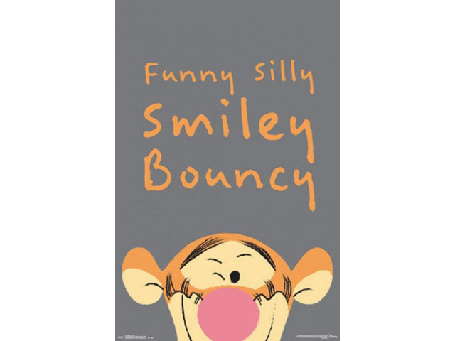 Tigger - Bouncy Poster Print (22 x 34)