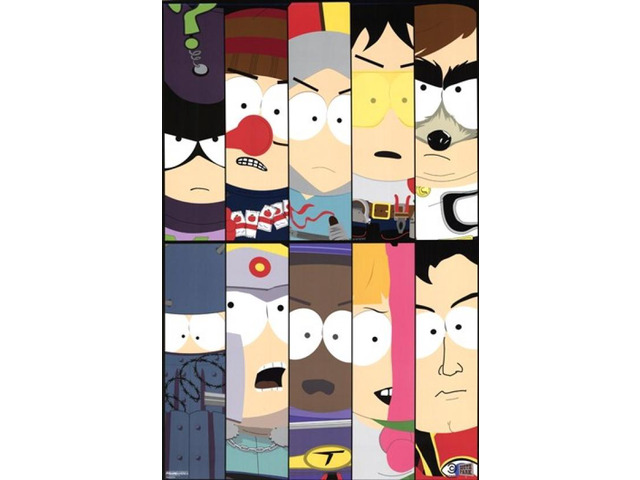 South Park - Superheroes Poster Print (22 x 34)