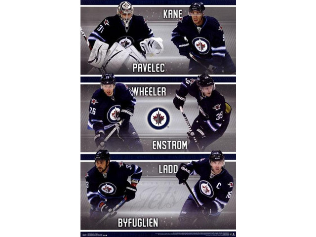 Winnipeg Jets - Collage 13 Poster Print (22 x 34)