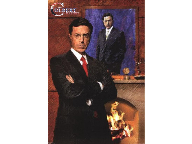 Colbert Report - Painting Poster Print (22 x 34)