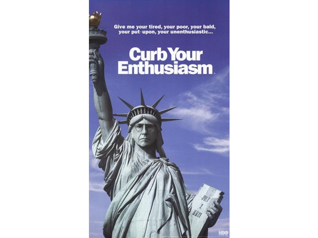 Curb Your Enthusiasm - Statue of Liberty Poster Print (24 x 36)