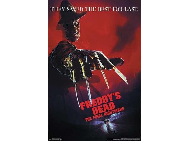 A Nightmare On Elm Street - Freddy's Dead Poster Print (22 x 34)