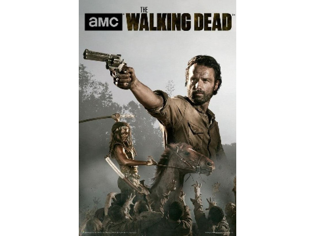 The Walking Dead Season 4 - Rick And Michonne Poster (24 X 36)